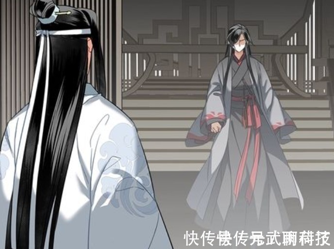 漫画|《魔道祖师》漫画蓝忘机笑了,这次不用读弟机,也能看懂表情了