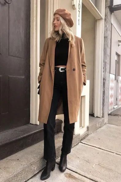  搭配大衣|你穿大衣+靴子的样子，真的时髦极了！