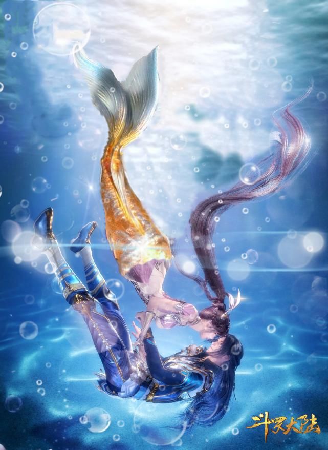 漫迷更改小舞人设，美人鱼造型太惊艳，难怪唐三非她不娶