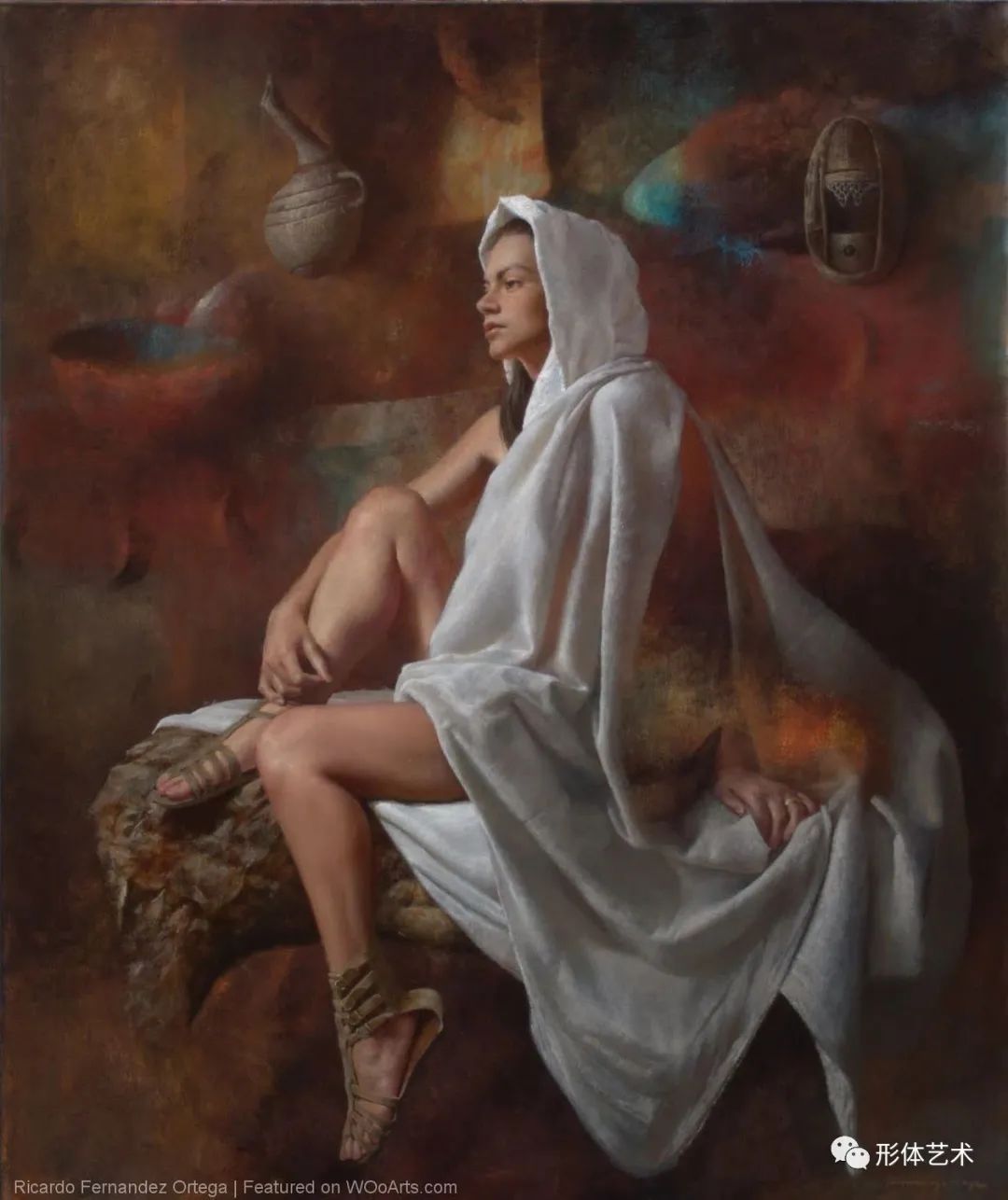 超现实主义&这位墨西哥画家的艺术作品,彰显静秘的古典梦与超现实的境界