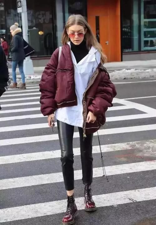  上街|羽绒服一定要穿的潮，不然就真成披着棉被上街了！