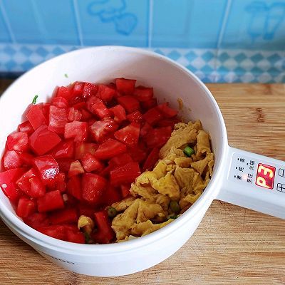 面条|西红柿鸡蛋拌面