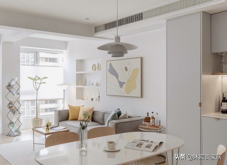 小三室|一个人的精致独居生活,全屋温柔纯净,井井有条,看着就非常舒服