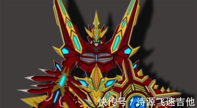 装甲|奥特曼自制版机甲五帝王,眼Q成装甲盾牌,8翼翅膀诠释霸气