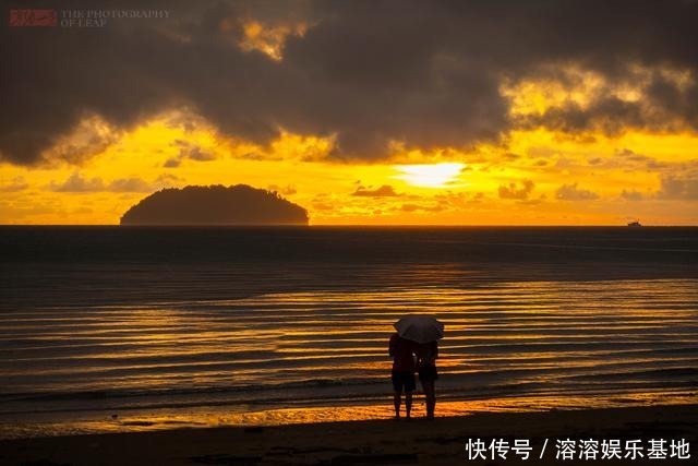 马来西亚沙巴，世界三大最佳日落观赏地之一，各路美女齐聚凹造型