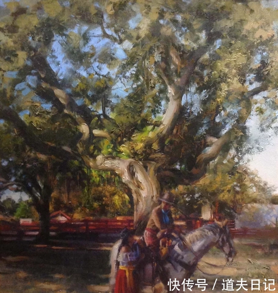 克罗格@满含怀旧气息的“壮美”画面——大气磅礴的美国印象派艺术