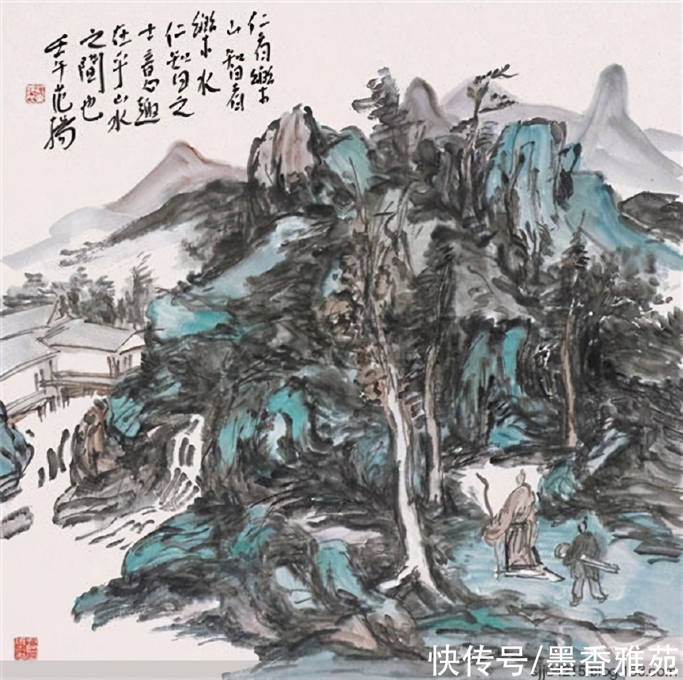 山水画|著名艺术家范杨精品山水画作品欣赏