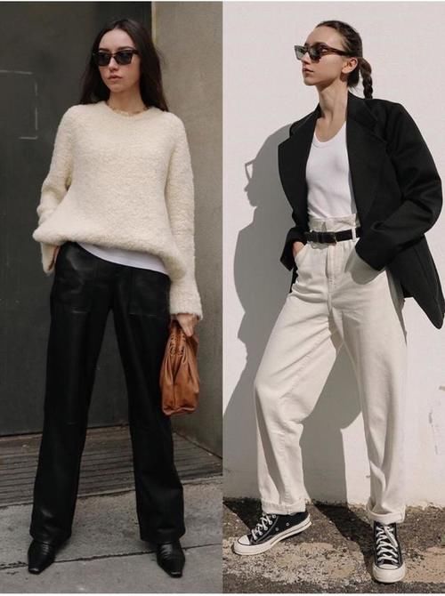 黑白灰打造初春的高级感，跟着博主这么穿，一点都不无聊还很时髦