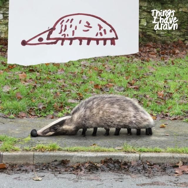 老爸Tom|设计师老爸将孩子的画P图再现,鼓励孩子继续发挥创造力