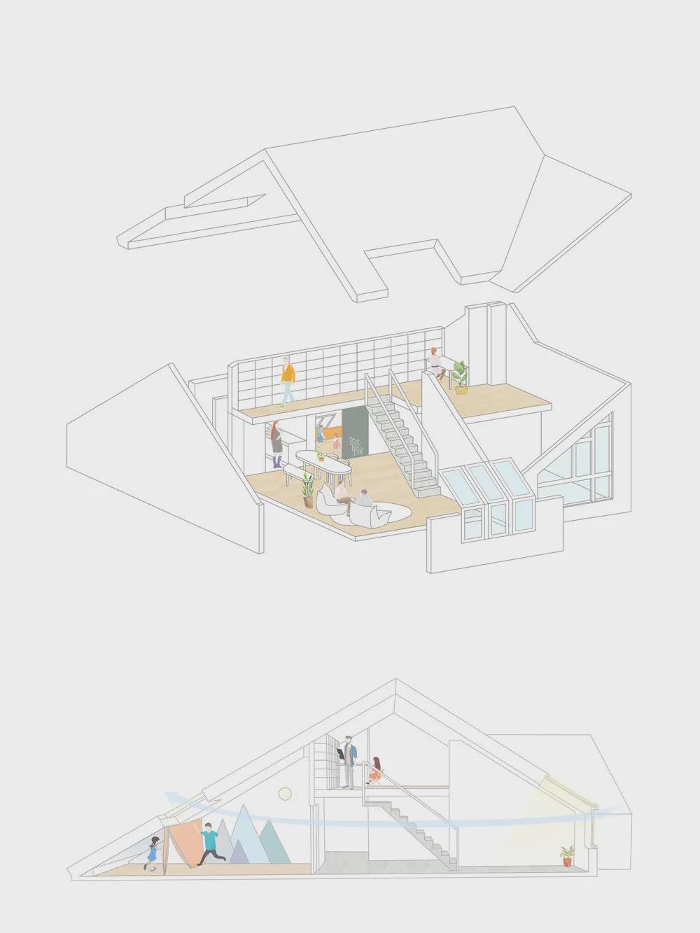 装修设计|夫妇买了116㎡顶楼,当初只是想安静些,却成了装修效仿的对象