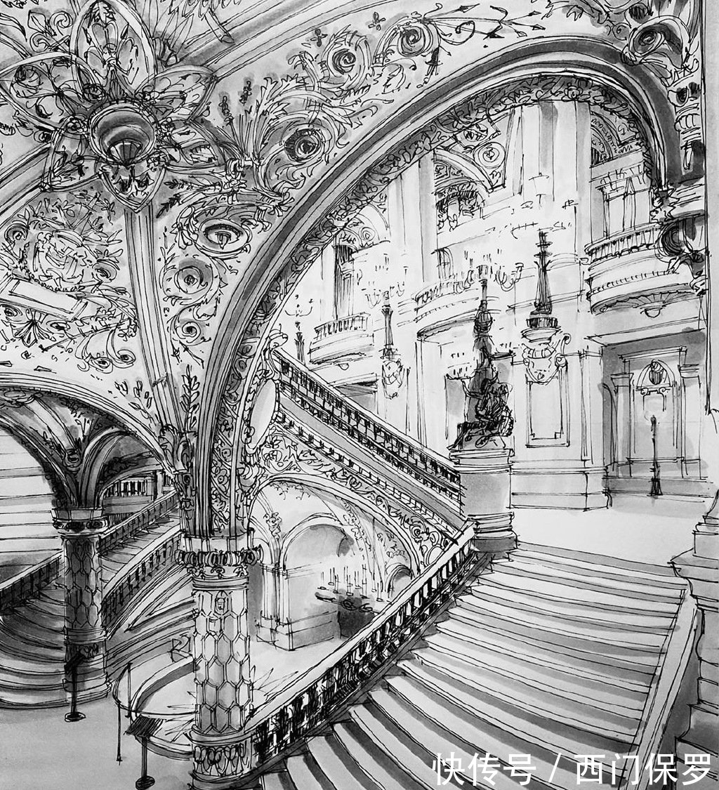 复杂&绘画中的透视,其实非常简单,但很多人却学不会