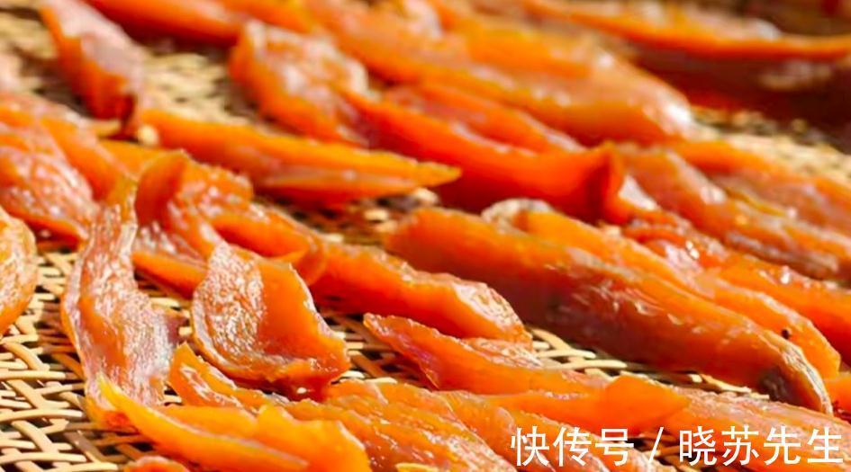 晒红薯干,牢记这2个小技巧,红薯干红润不干硬,香甜软糯