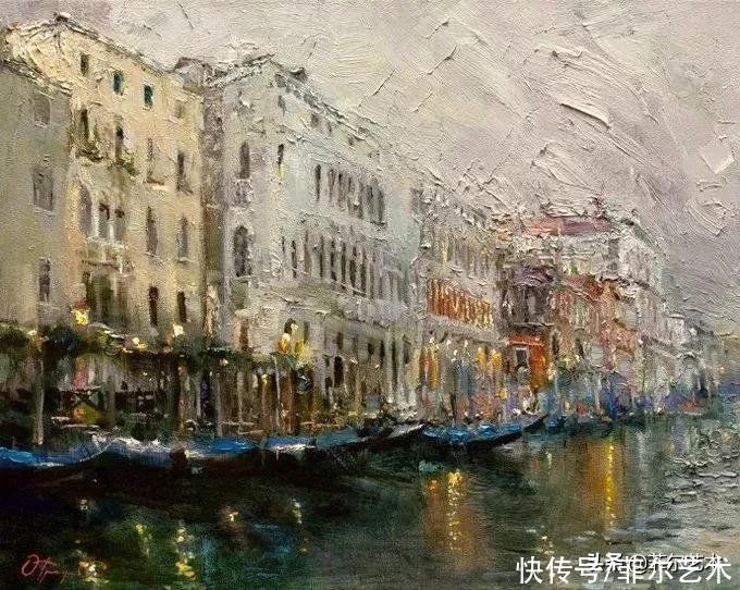 特罗菲莫夫|特罗菲莫夫独特的风景油画作品，每一张都叫绝了，真的很美