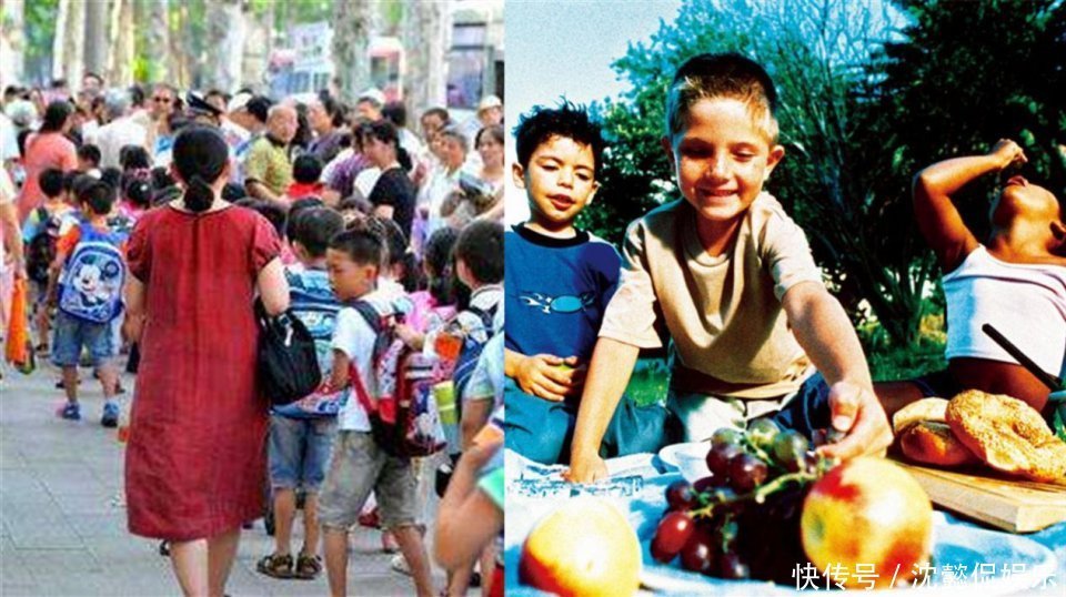 中国妈妈带娃为什么这么累几张图一对比,才知外国妈妈多轻松