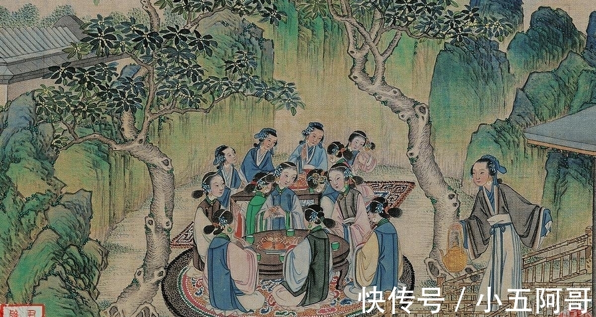 林黛玉@林黛玉主动找酒喝,是《红楼梦》最美情节,拿酒杯的动作令人倾倒