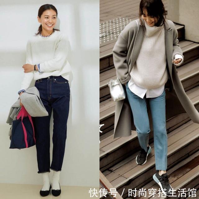百褶裙|秋天白色毛衣怎么穿才好看?我帮你总结了几套搭配方案,建议收藏