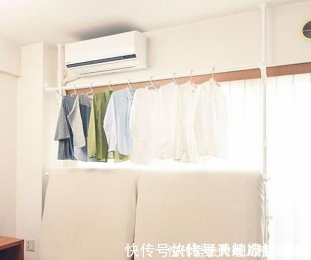 洗衣机|日本人从不在阳台放洗衣机晒衣服,室内只要1㎡,处处都能晒得了