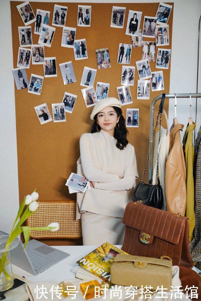 都知道白色毛衣高级，那怎样穿才好看？学三木这样穿，优雅又时髦