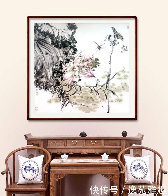 「画作欣赏」忘记烦恼,活出快乐,画家秦英豪作品欣赏