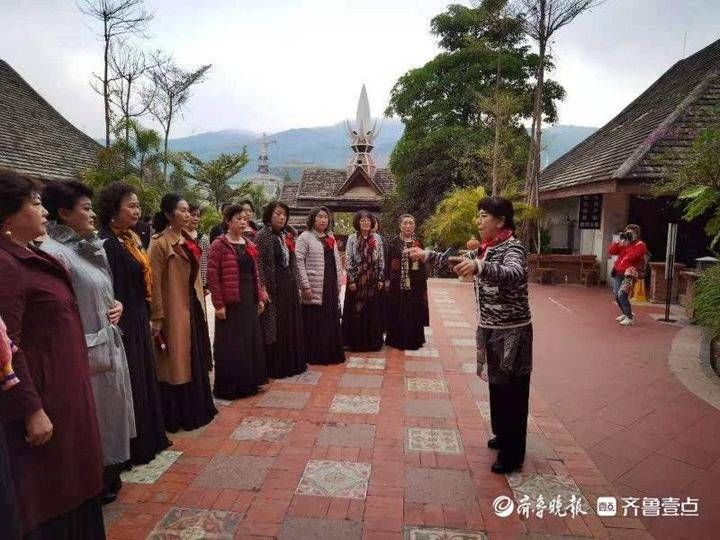  文化|山东超越之声合唱团参加全国中老年电视春节联欢晚会直通车选拔