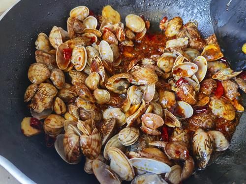 鲜香麻辣的香辣蛤蜊，赶紧来一份