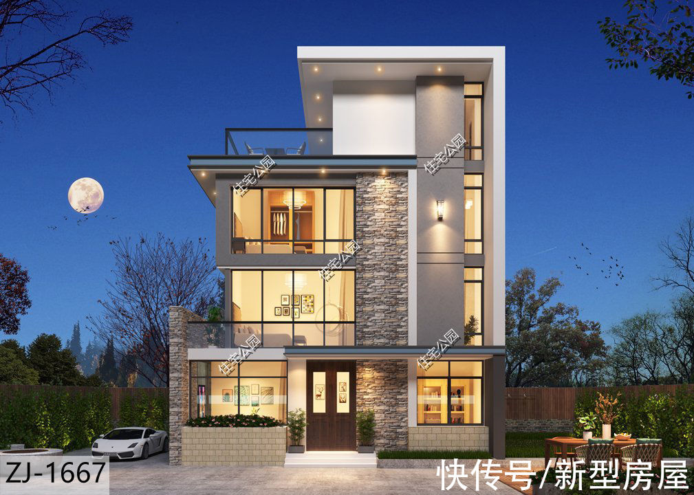 建筑|还在因宅基地小而烦恼？来看看这十套图纸，小天地也有大精彩