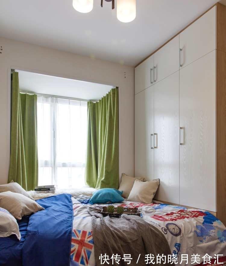 实用|80㎡简美式小两居,优雅时尚美与实用兼具,二人世界舒适又美好