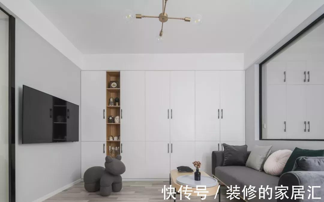 惬意|53平的北欧风小户型公寓，简单的色彩营造出清新感，轻松惬意！