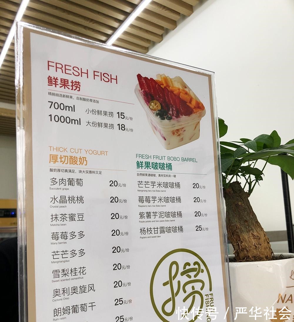 一个个口味丰富的小方块不是冰淇淋，而是清凉爽口的厚切酸奶