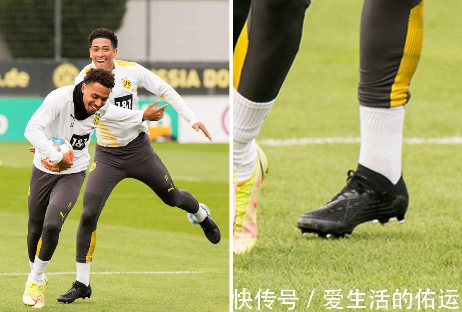 阿迪达斯 贝林厄姆训练上脚新一代adidasPredator足球鞋