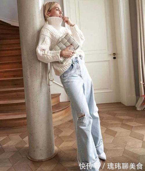 西装裤|深秋是时候穿毛衣了,送你3个搭配技巧,优雅温柔又时髦