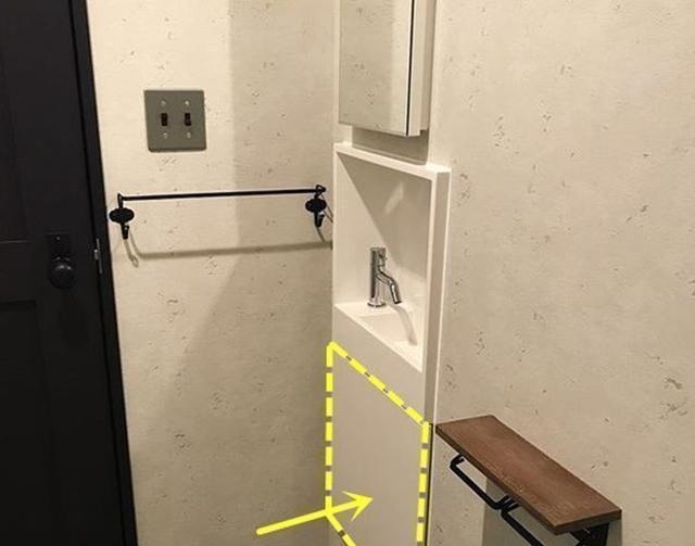 实用|把洗手台埋到墙里,卫生间一下变大了很多,美观又实用,好处多多