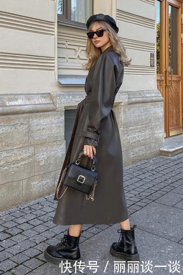 马丁靴的30个穿搭示范,可甜可盐,时髦炸了!