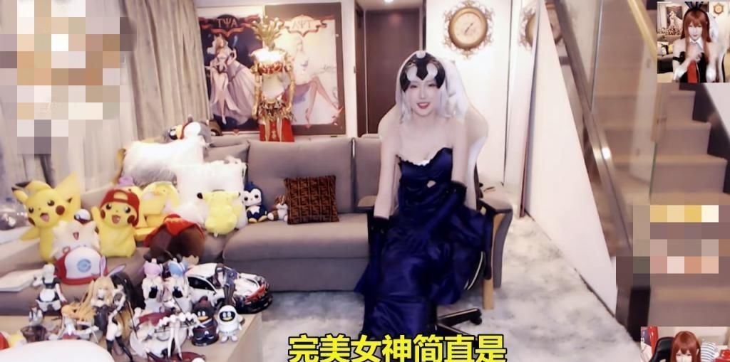 呆妹儿|腐团儿再次cos黑贞德,为还原形象努力展示,看到后退场景被惊艳到了