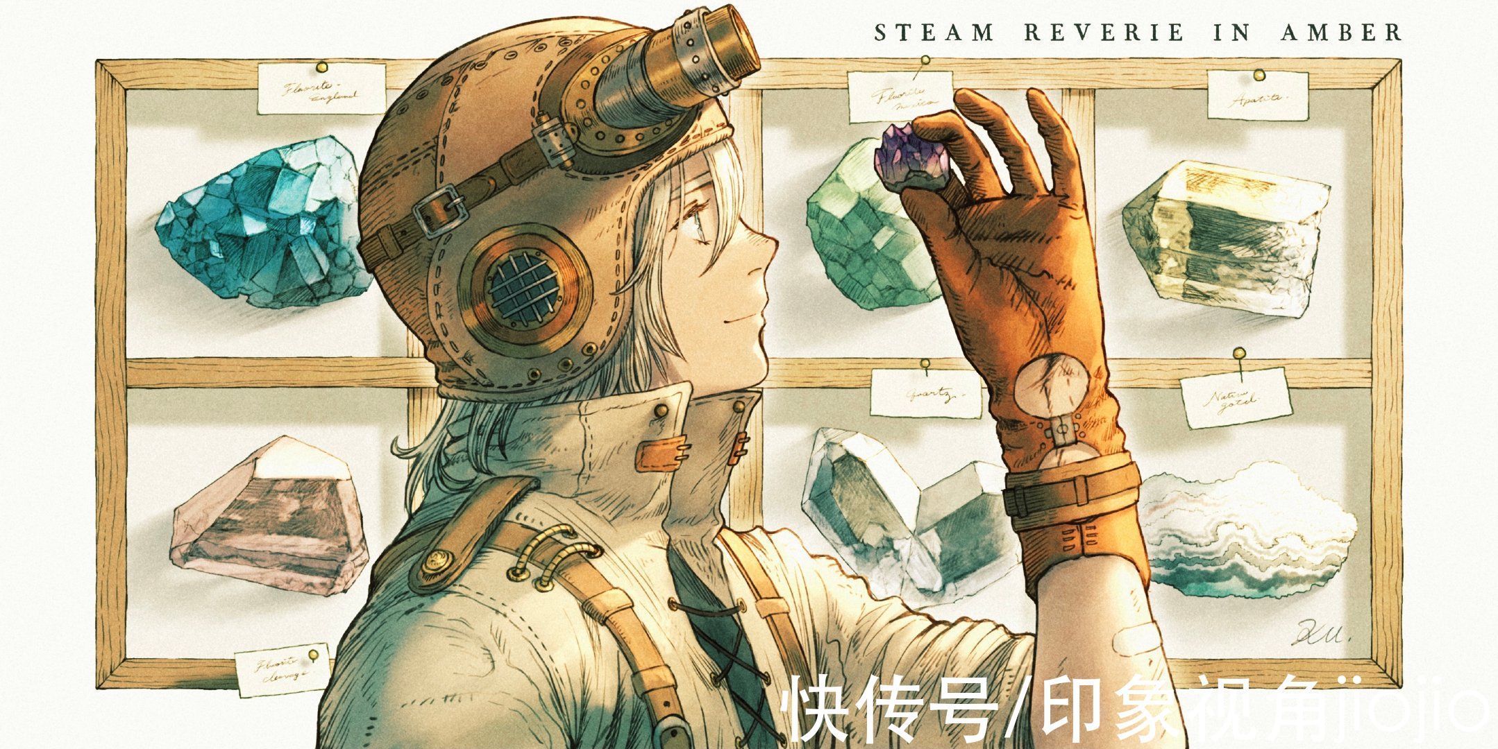 插画#童话风宝藏少女战士插画,熟悉的角色更加梦幻甜美