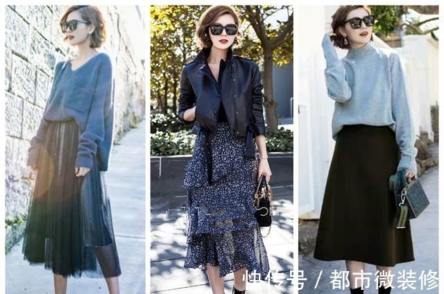 针织连衣裙 秋季温柔轻熟风穿搭示范,甜暖雅致,轻松打造精致女神范!