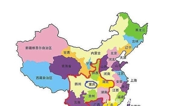 中国的省份划分线为什么那么复杂几千年的