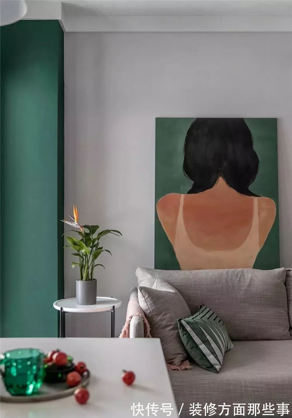 装修|44㎡长条形复古风小户型装修,时尚大气,很多人见了都羡慕!