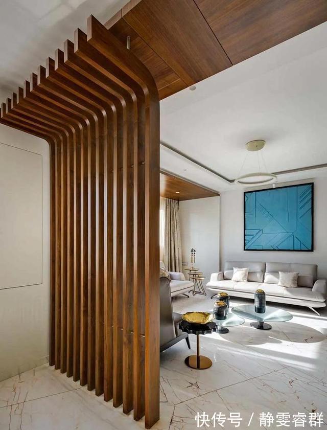 场域|他家隔断不挡路还好看!35种拯救客厅、厨房的方法,一步到位