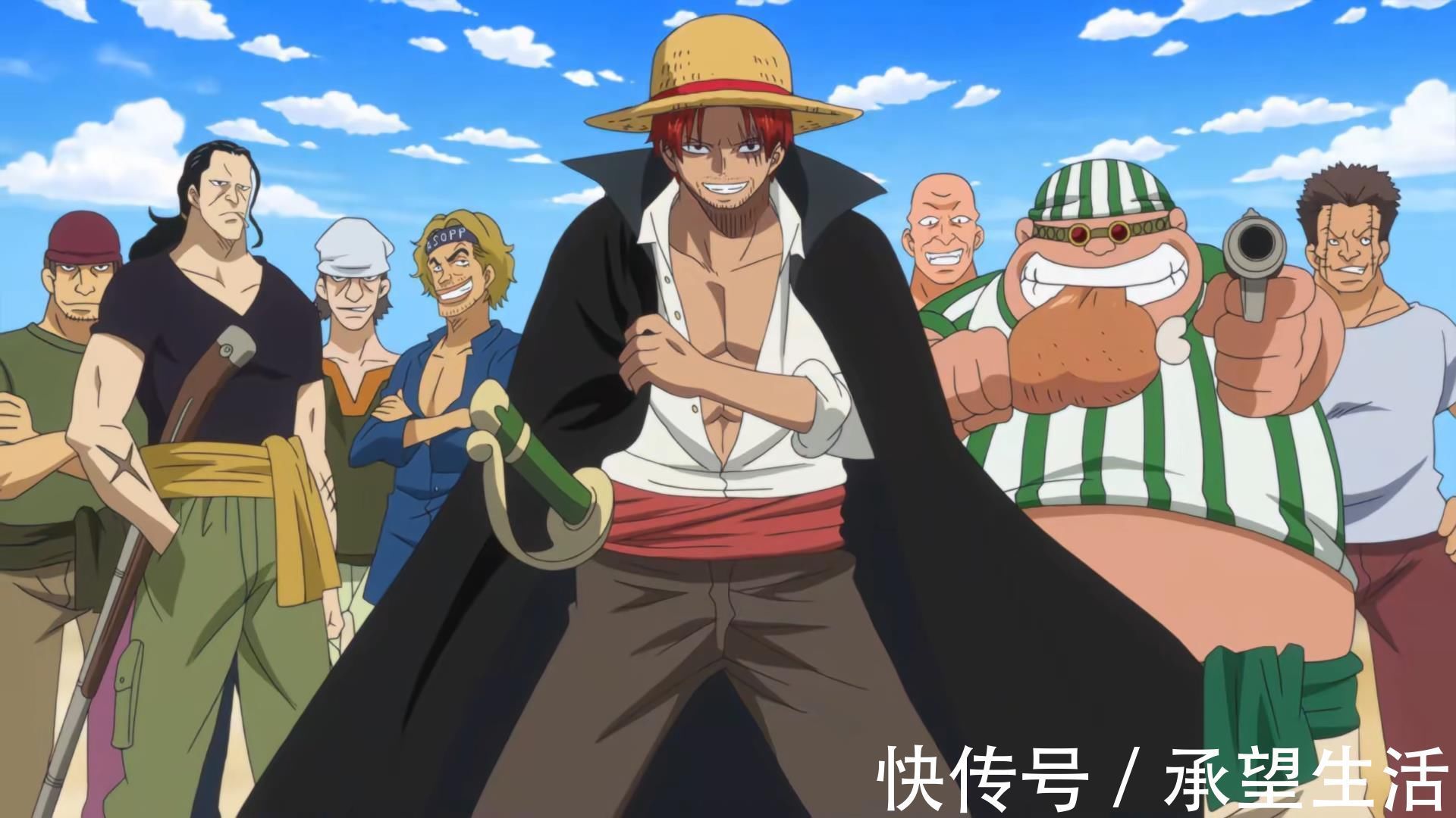 黑胡子团|海贼王:红发海贼团战力排序,团中4位核心战力,贝克曼位居第二