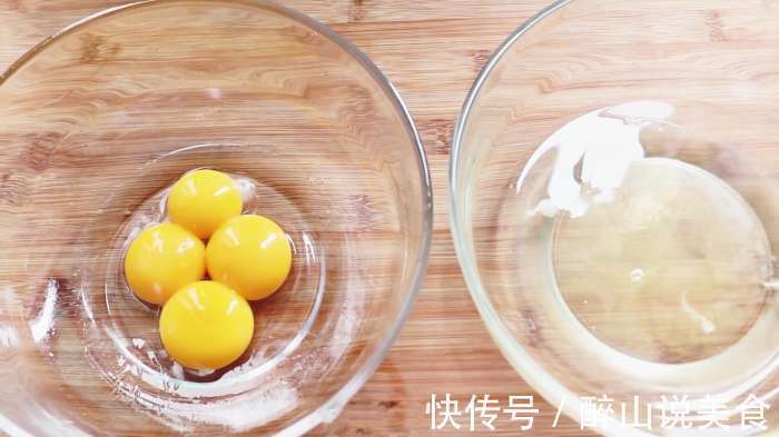 2勺糯米粉，4个鸡蛋，教你一个新吃法，比蛋糕店蛋糕好吃