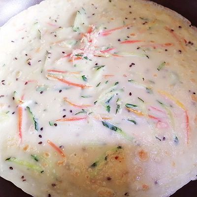 面糊|黄瓜鸡蛋饼