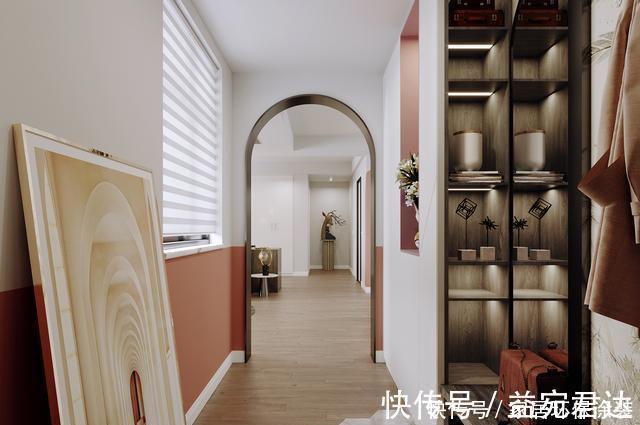 简餐|129㎡一人居引爆业主群,开放式书房+步入式衣帽间绝了