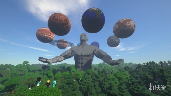 玩家|玩家在《我的世界》一人打造「创世神与八大行星」