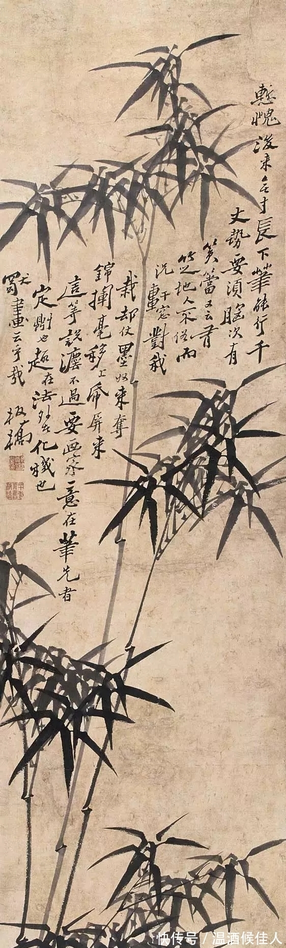 郑板桥$花鸟画|飘逸俊朗!郑板桥画竹精选