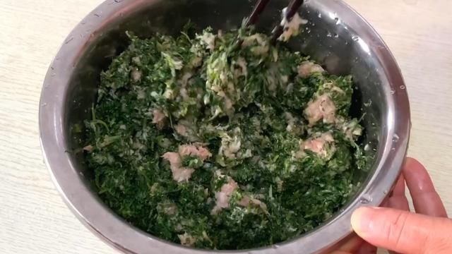 搅拌均匀|三伏天，用它包饺子，鲜嫩多汁，清热下火，比韭菜馅还好吃