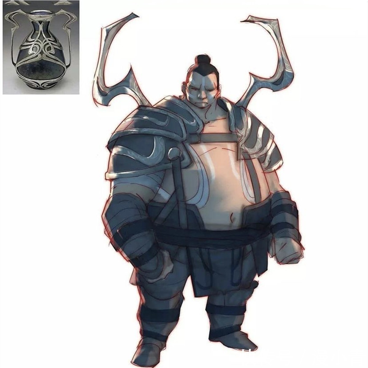 大叔|瓶瓶罐罐拟人成可爱的少女不一定合适,大叔模样更符合二次元效果