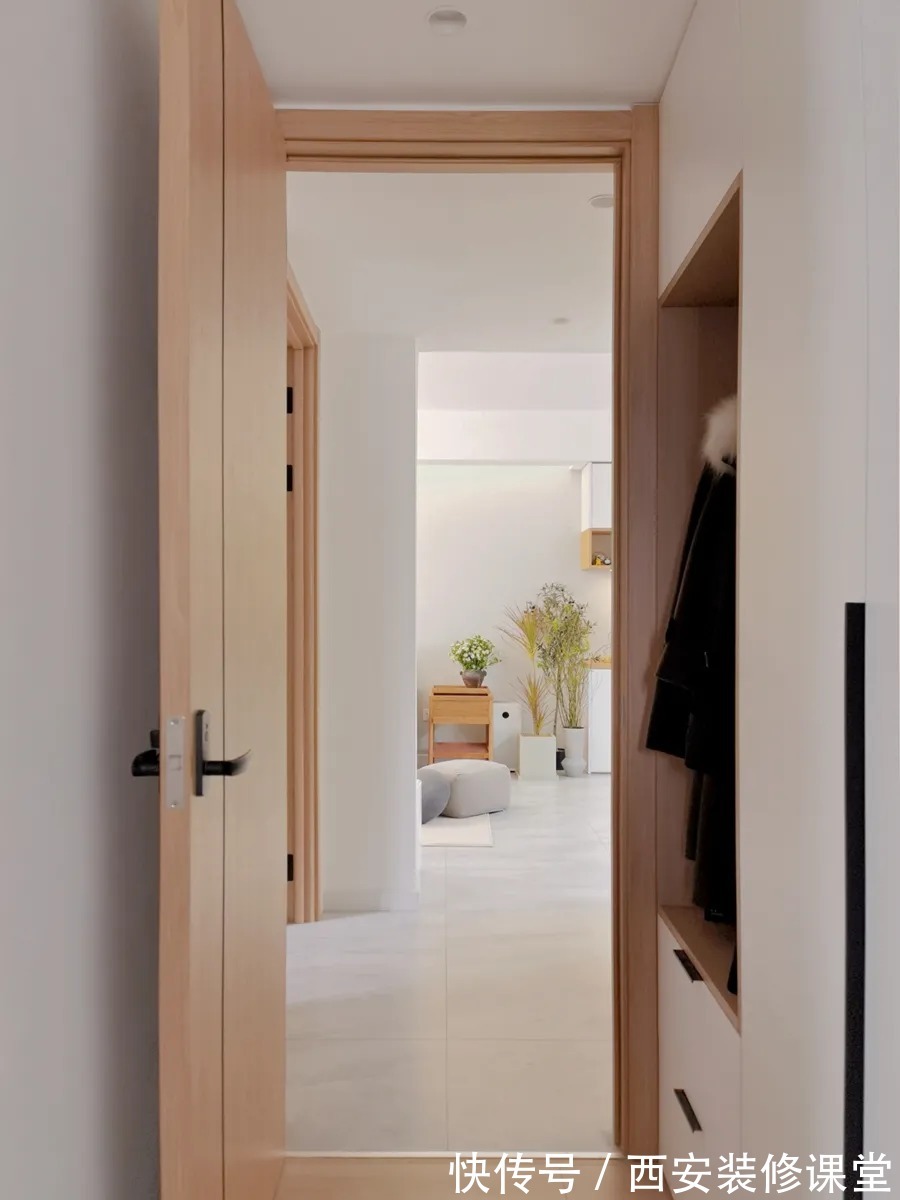 定制|90㎡三室刚需,木色温暖家