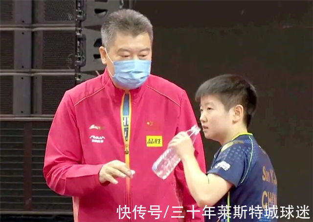 世乒赛|孙颖莎输男乒新人!李隼安慰小魔王,孔令辉早就说过男女队差距大