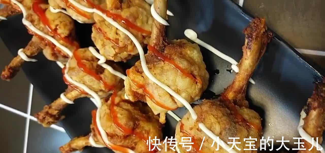 厨师教你做“铁锤鸡腿”，骨酥皮脆香酥诱人，比肯德基好吃数倍！